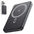 Magnetic Power Bank 5000mAh - 15W Ultra Slim Wireless Charger | Magsafe Compatible for iPhone & Android | Fast Portable Charging