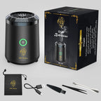 Mini Portable Incense Burner | USB Rechargeable Aroma Diffuser | Electric Arabic Bakhoor Holder for Muslim Home Decor