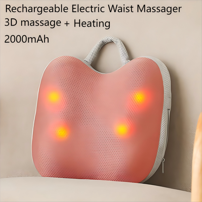 Hot Massager – Heated Massage Pillow for Neck, Shoulder, Waist, Back, and Legs