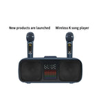 S39 Karaoke Speaker | All-In-One Wireless Entertainment System with Dual Horns & Microphones