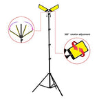 LED Work Light with Telescoping Tripod | 20,000 Lumen Dual-Head Adjustable Stand for Outdoor & Indoor Tasks