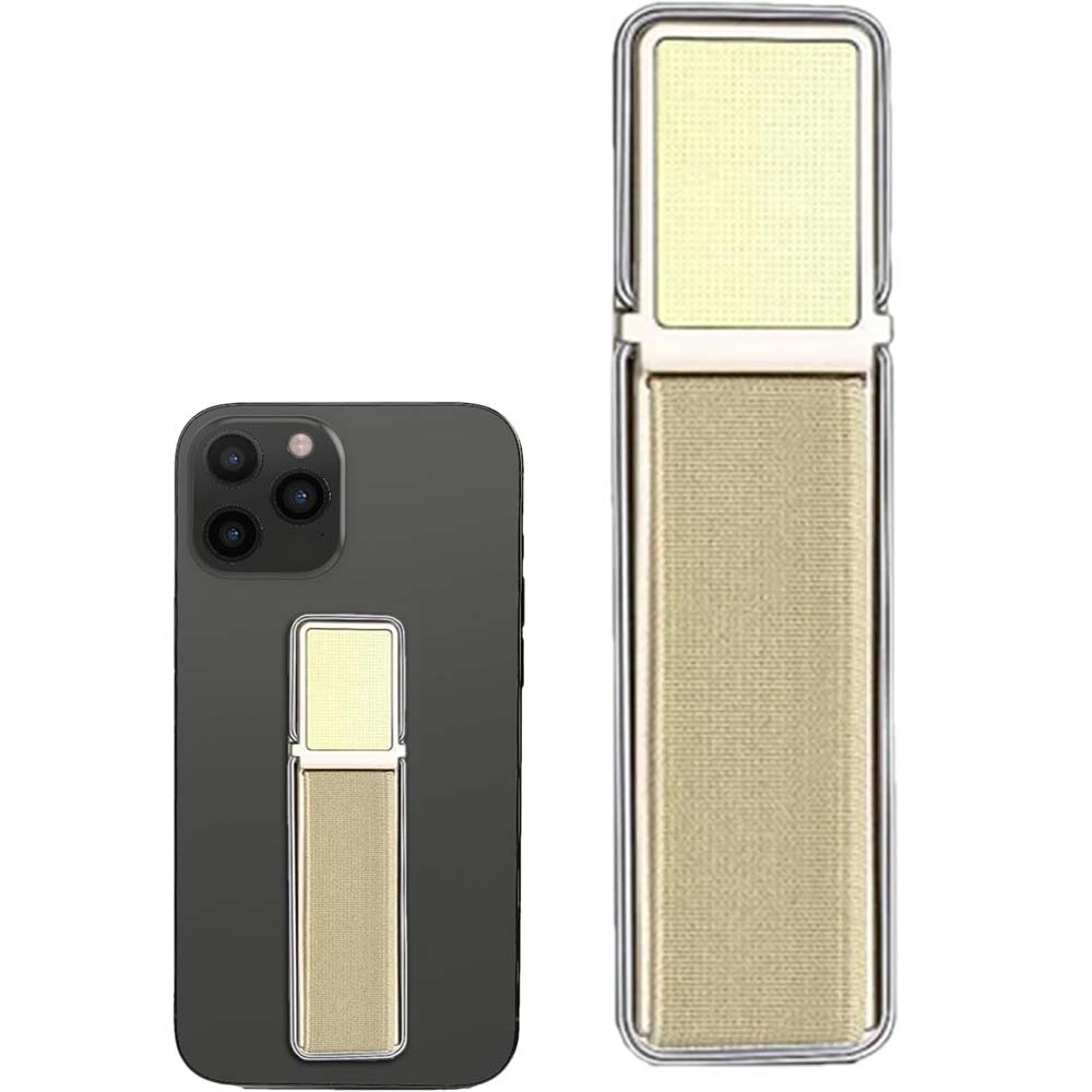 GD-G086 4-in-1 Magnetic Phone Grip - Elastic Holder, Stand & Strap for Smartphones & Tablets, Universal Compatibility (Multi-Colour)