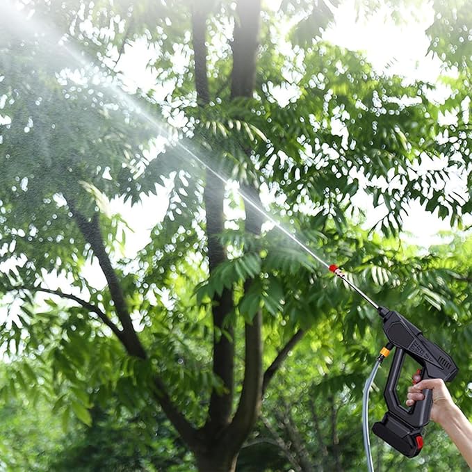 Hydrowasher - Ez Jet Cordless Power Washer | 6-in-1 Wireless High-Pressure Water Gun for Cars, Patios & More