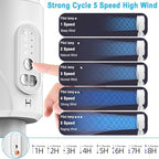 Home Smart Electric Air Cooling Fan – Quiet, Portable Air Circulation System with Remote Control