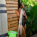 Portable Camping Shower | USB Rechargeable Electric Shower Pump with Handheld Shower Head | Perfect for Outdoor Camping, Car Washing, Gardening, Pet Cleaning & Travel