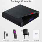 8K Ultra HD Android 12.1 TV Box - 8GB RAM, 128GB ROM, 4K HDR, Dolby Audio, WiFi 6, Bluetooth 5.2 – High-Performance Smart Media Hub