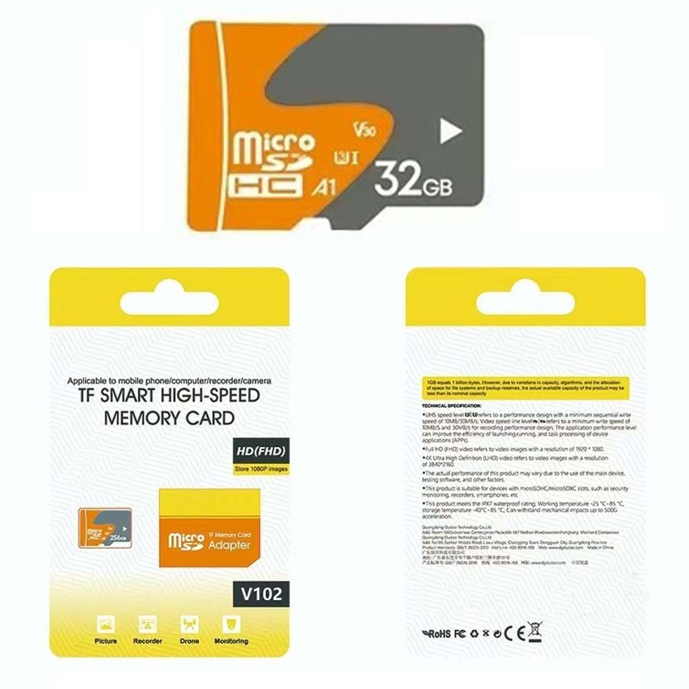 32GB MicroSD Memory Card | Class 10 High-Speed TF Storage | Reliable Memory for Smartphones, Tablets, Cameras, Gaming Consoles & Everyday Data Backup
