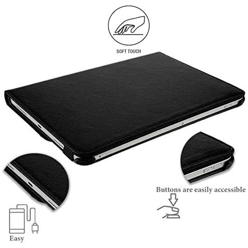 iPad Pro 13" M4 (2024) 360° Rotating Case – Premium Leather Cover with Auto Sleep/Wake, Multi-Angle Stand, and Full Protection (Multi Colour)
