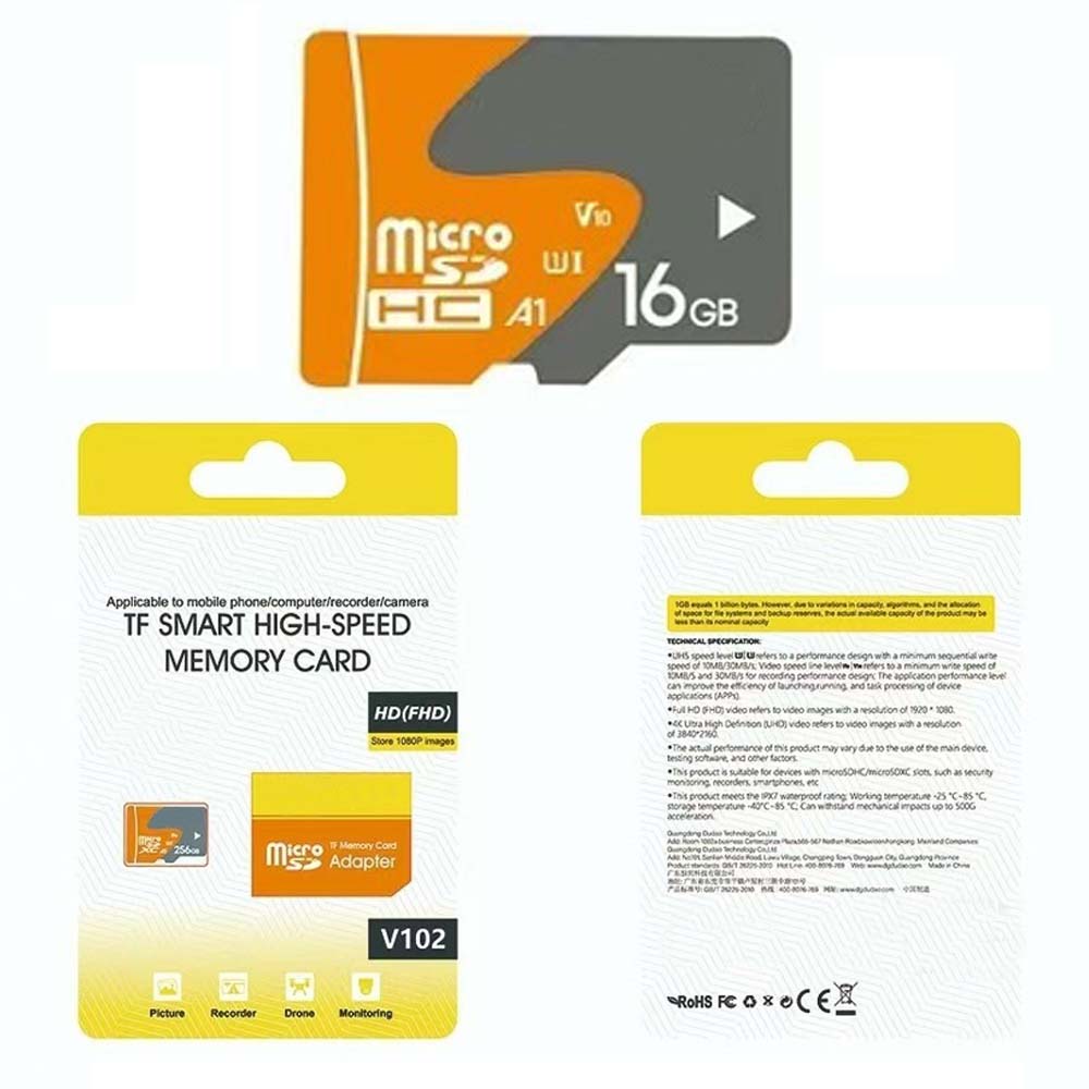 16GB MicroSD Memory Card | High-Speed TF Storage | Reliable Memory for Smartphones, Tablets, Cameras, Gaming Consoles & Everyday Use – Durable & Compact Design