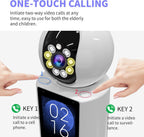 4K HD Indoor Security Camera – 360° Rotation, Night Vision, Two-Way Audio, Motion Alerts, App Control, Ideal for Pets, Babies, and Nanny Monitoring