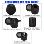 Charcoal Arabic Bakhoor Burner | Portable Electric Incense Heater for Middle Eastern Oud & Bakhoor | Safe, Smokeless Traditional Scent Diffuser for Home, Car & Office