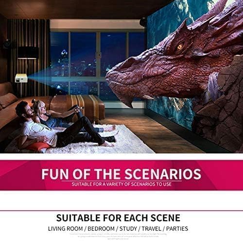 YG300 Mini Projector – Portable Pico Full Color LED LCD Video Projector for Diverse Entertainment Needs