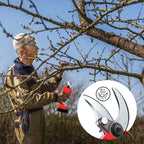 Cordless Electric Pruning Shears | Garden Tree Branch Pruner with 30mm Cutting Diameter | Ergonomic ABS Handle & Lightweight Design