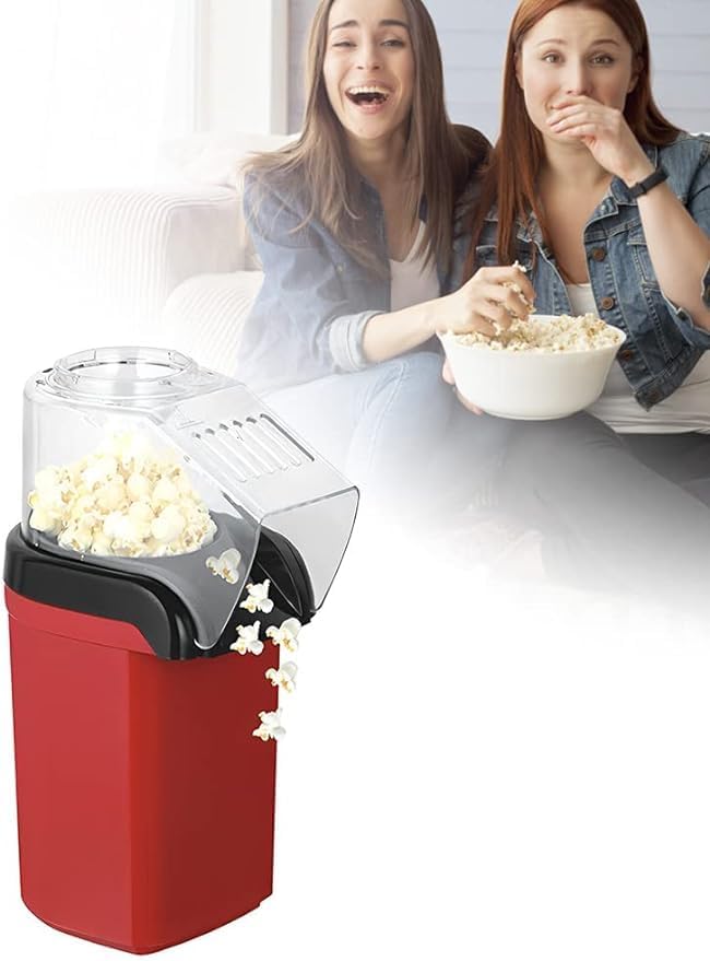 Home Popcorn Maker | Electric Popcorn Machine for Fast, Delicious Movie Night Treats