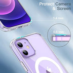 MagSafe Compatible Magnetic Phone Case | Military-Grade Protection for iPhone 12 Series