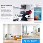 1080P Robot Camera | 360° WiFi Security Camera with Night Vision, Auto Tracking, and Baby Monitor Features