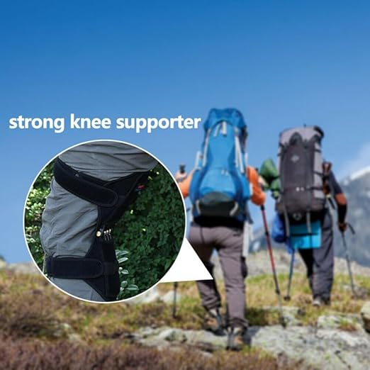 Spring Knee Booster | Power Knee Support for Strain Relief & Improved Mobility