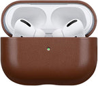 Handmade Series Sheep Leather AirPods Pro Case | Earthy Brown Shockproof Protective Skin