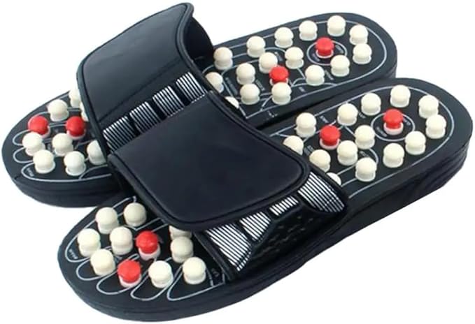 Acupressure Relaxation Foot Massage Slippers | Daily Reflexology for Improved Wellness