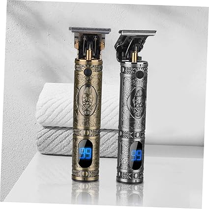 USB Rechargeable Electric Hair Clipper | Professional Barbershop Trimmer with Digital LCD | Precision Styling Tool