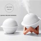 Table Desk Oil Diffuser Aroma Air Humidifier with LED Moon Planet Night Light