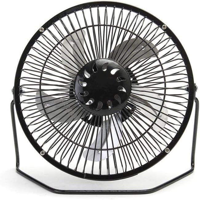 Portable Fan – Metal Framework Mini Air Cooler for Students & Dorm Rooms