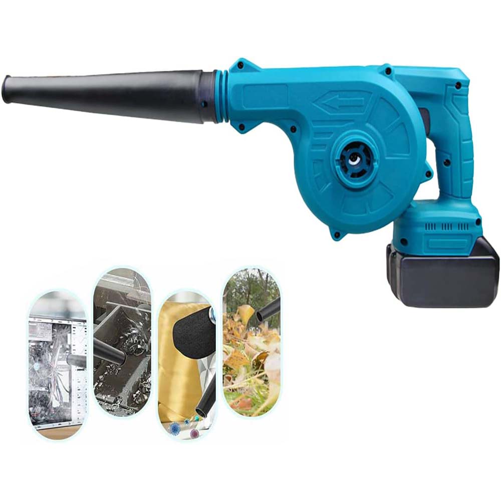 Cordless Leaf Blower | 21V 2-in-1 Blower Vacuum | Lightweight, Battery-Powered Handheld Air Blower for Leaves, Debris, and Dust Removal