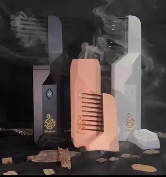 Electric Bakhoor Burner | Portable Arabic Oud Incense Burner | USB Rechargeable for Home & Travel