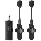 K35D Wireless Microphone – Plug & Play Mini Collar Mic for Vlogging, Streaming & Game Shooting (3.5mm AUX)