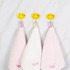 Wall Hanging Hook Set | 9-Piece Emoji Face Adhesive Hooks with Strong Poster Adhesive