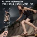 Q31 Handheld Gimbal Stabilizer | Smartphone Stabilizer with AI Face Tracking, Wireless Remote & Tripod Stand | Smooth Video for Vlogging, Live Streaming & Travel
