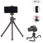 Mini Flexible Tripod – Portable Phone & Camera Stand with Adjustable Bendable Legs | Universal Mount for Tabletop, Vlogging, Selfies, YouTube & Photography (Lightweight & Durable)
