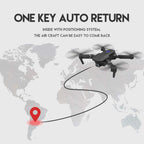8K Foldable Mini Drone - Dual Camera, WiFi FPV, Gesture Control, Android/iOS Compatible, with Carry Case (Black) – Compact & Powerful Drone for Aerial Photography