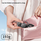 P15mini-C Magnetic Selfie Stick | Bluetooth Remote, 47.5cm Extendable Selfie Pole | Multifunctional Camera Assistant for iPhone & Android Smartphones, Travel & Vlogging