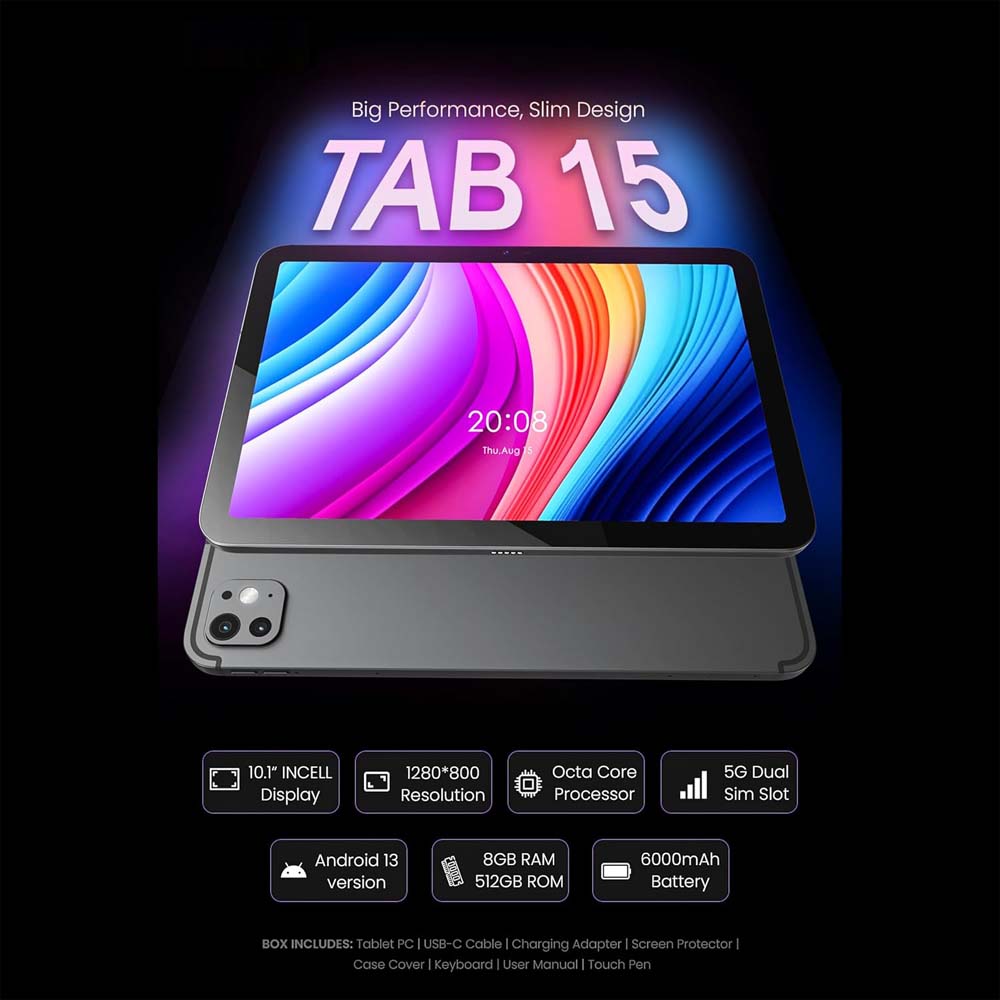 TAB 15 Tablet/10.1 Inch
