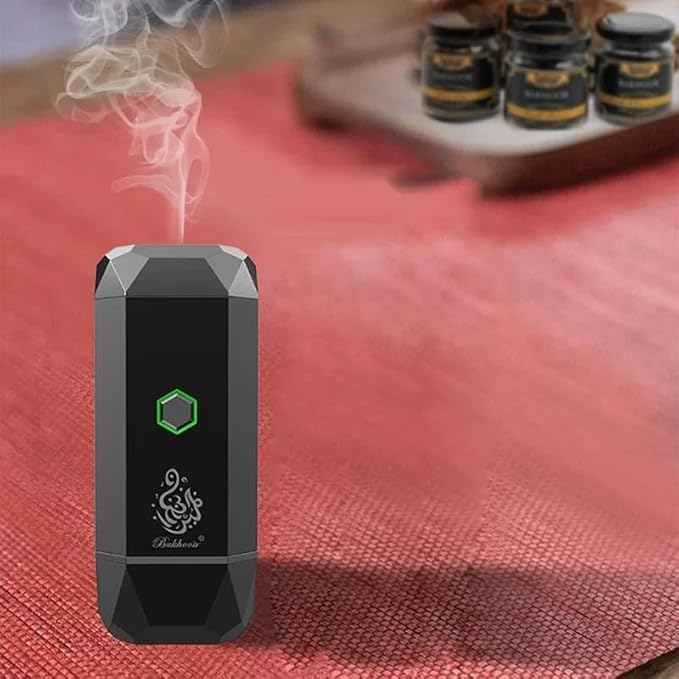 Electric Incense Burner Bakhoor | Stylish Oud Burner for Home, Office, and Travel