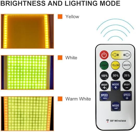 CONPEX LED Work Light | 20,000LM Dual-Head Adjustable Magnetic Light for Workshop & Camping