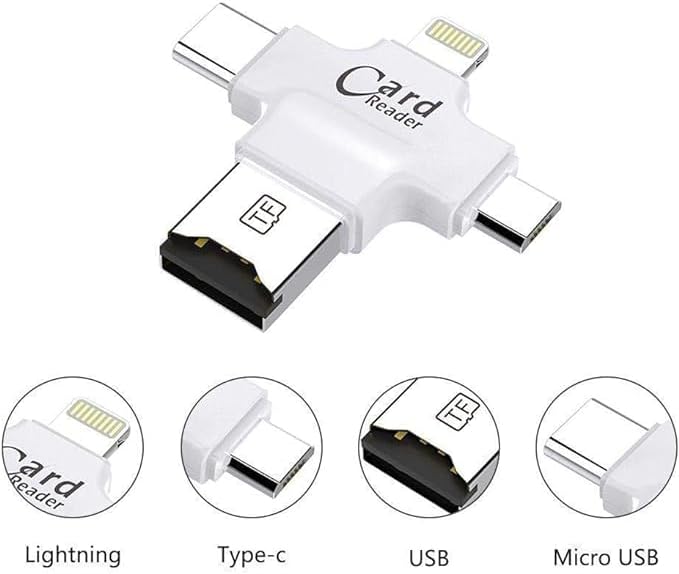 Universal Card Reader – Connect Seamlessly with iPhone, Samsung, Huawei, HTC, and More