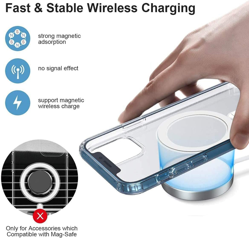 MagSafe Compatible Magnetic Phone Case | Military-Grade Protection for iPhone 13 Series