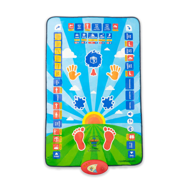 Islamic Electronic Smart Prayer Mat for Kids | Interactive Learning in 7 Languages