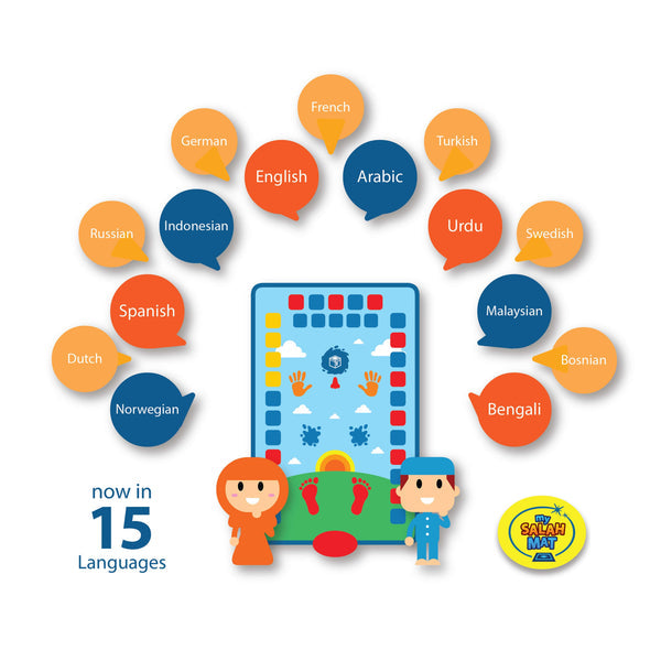 Islamic Electronic Smart Prayer Mat for Kids | Interactive Learning in 7 Languages