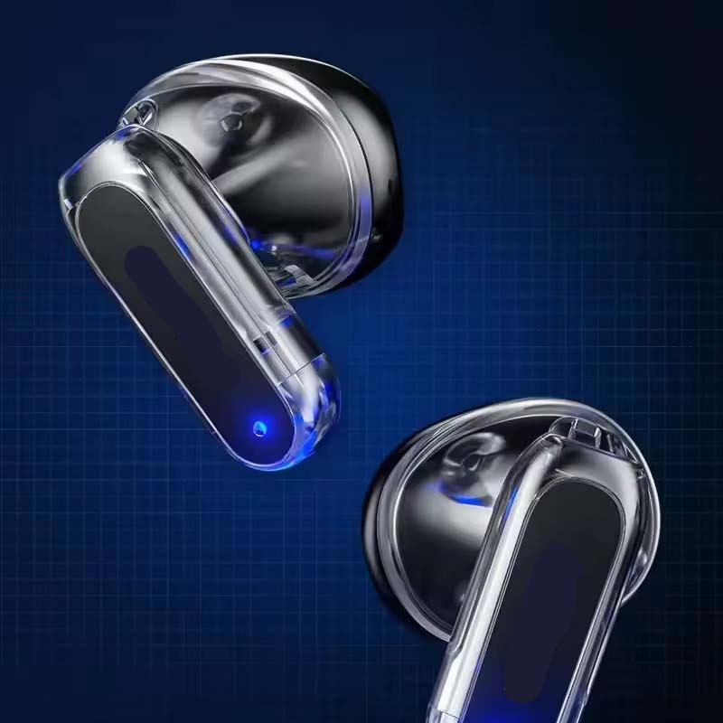 Fidget Spinner Earphones – Glow in the Dark, High-Speed Silent Spin, Metal Gear Design, Stress Relief & Entertainment for Kids and Adults