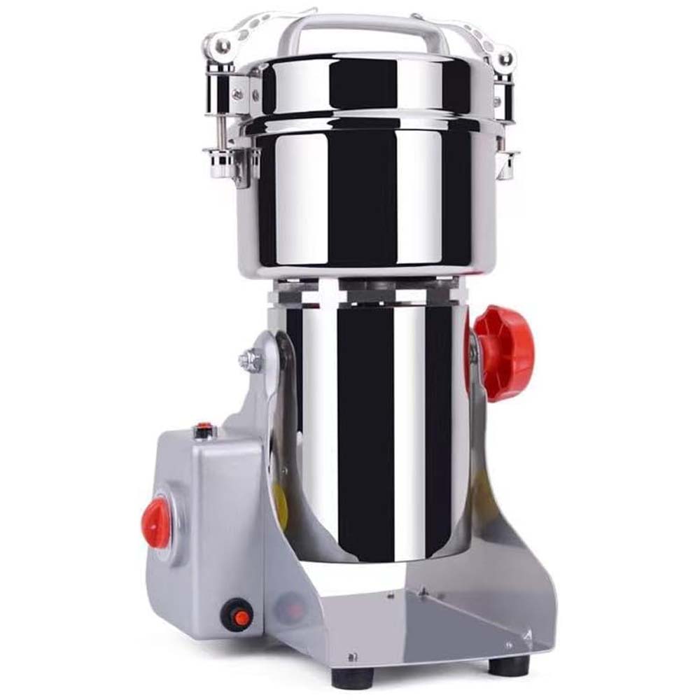 Multifunctional Electric Flour Mill Machine – Automatic Powder Grinder for Wheat, Coffee, and Spices | Stainless Steel Home Use Grinder