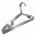 Stainless Steel Flexible Sturdy Clothes Hangers Set – Rust-Resistant, Slim Space-Saving Design, Set of 10 for Heavy Garments and Daily Use