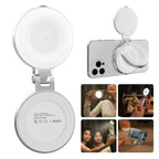 Clip-on Selfie Ring Light – Portable Phone & Laptop Lighting