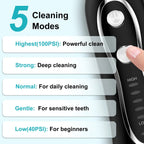 Portable Dental Water Flosser – Rechargeable Oral Irrigator with Bag, IPX7 Waterproof, Perfect for Home and Travel