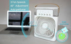 600ml 2-in-1 Air Conditioner Humidifier | Compact Cooling & Aroma Diffuser