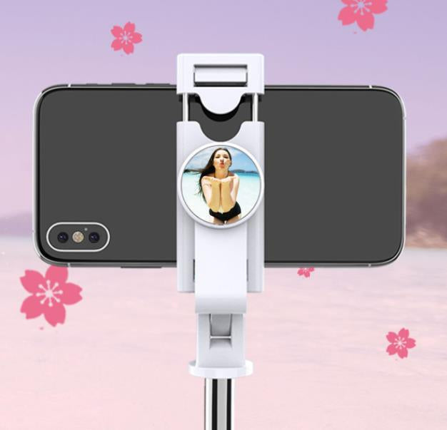 K10 Remote Tripod Mobile Selfie Stick | Multifunctional Bluetooth Selfie Stick & Phone Tripod with Remote Control | Universal Compatibility
