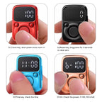 Digital LED Hand Tally Counter | Rechargeable Electronic Clicker with Luminous Display