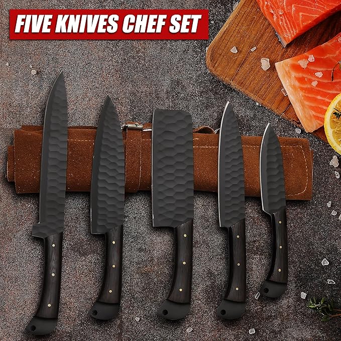 Chef Set Knife – Precision Forged High-Carbon Steel Blade for Culinary Perfection